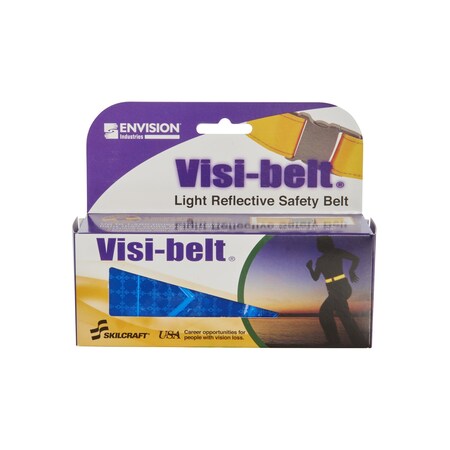 Reflective High Visibility 2 Wide Belt, Blue, PK24